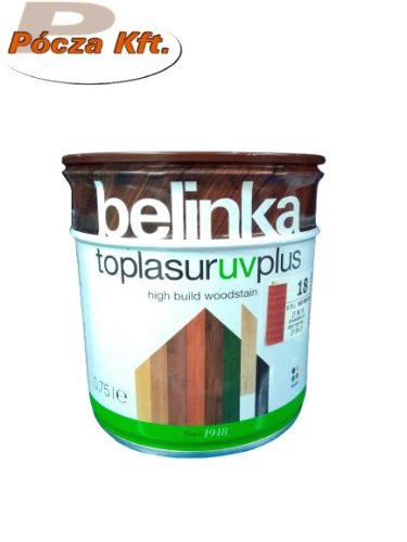 Belinka toplasur 0,75L vörös 18