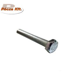 HTL-fejű M6x45 tövigmenetes csavar galv. hog.  