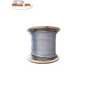 Drótkötél sodrony 6mm 1000m/tek (6x12+7FC)
