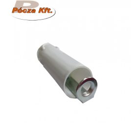 Foglalat E-14 fehér műanyag DÜWI gyertya