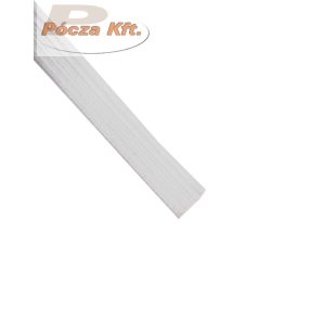 Pertligumi 20mm fehér/fekete