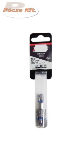 Z-TOOLS 1/4" bit hegy PZ1x25