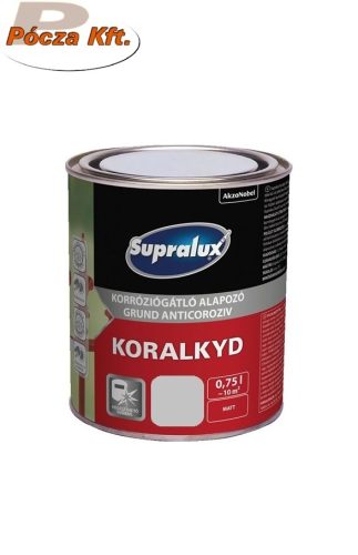 Supralux Koralkyd 0,75L fehér