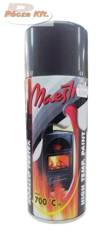Maestro hőálló aer. 400ml antracit szürke