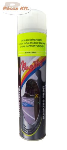 Maestro jelölő spray Neon Sárga 600ml