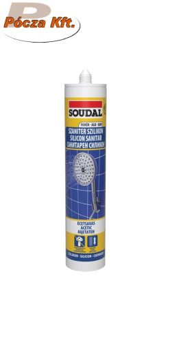 Soudal szaniter szilikon fehér 280ml