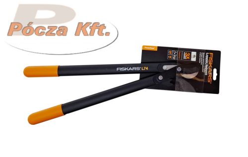 Ágvágó műanyag fogaskerekes horgos pengével L74 M-es Fiskars PowerGear