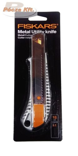 Tapétavágó kés 18mm fémházas FISKARS professzionális 1004617 1395