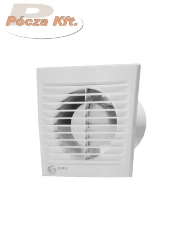 Elszívó ventilátor 95m3/h fali SIKU 100S