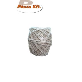 Pamut makramé zsinór 0,6/3 500g fehér