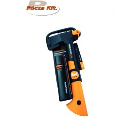 Kemping fejsze X7 és Xsharp fejsze-és késélező Fiskars