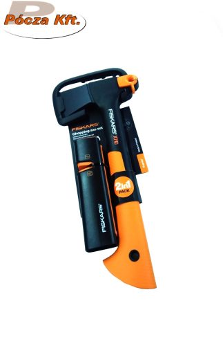 Kemping fejsze X7 és Xsharp fejsze-és késélező Fiskars