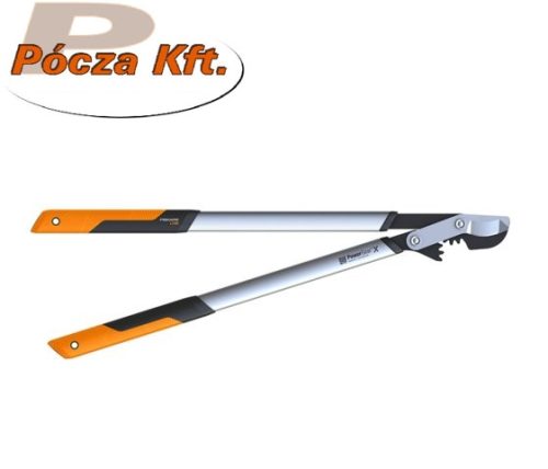 Ágvágó fém fogaskerekes horgos pengével LX98 L-es Fiskars PowerGearX