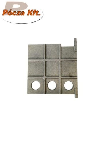 Szikrafogó ajtó cserépkályhához