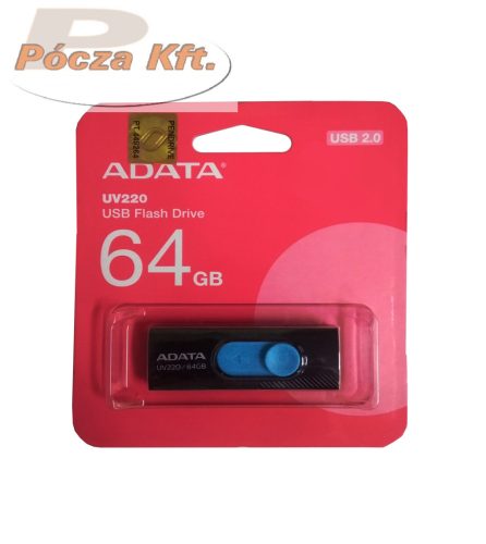 PenDrive 3.1 64Gb fekete-kék ADATA