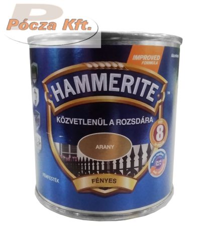Hammerite fényes 0,25L arany