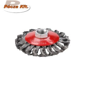 Drótcsiszoló  körkefe M14x2 sodort 100mm