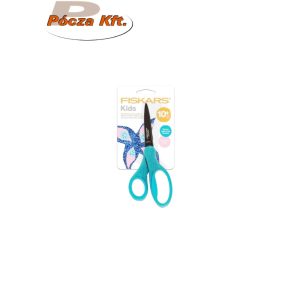 Fiskars olló gyermek 18cm kék csillámokkal 200675