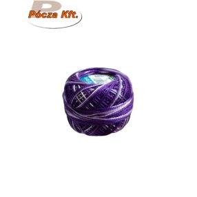 Hímzőfonal 10g lila-melírozott 48