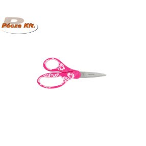 Fiskars olló gyermek 15cm rózsaszín virágos 200978