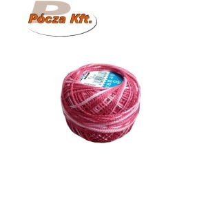 Hímzőfonal 10g rózsaszín-melírozott 42