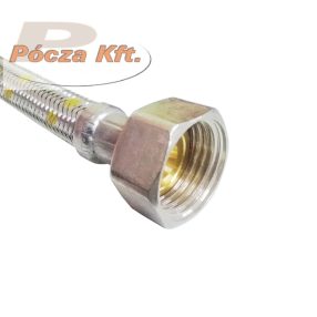 Flex. bekötőcső 1/2-1/2 BB 60cm gázhoz KIFUTÓ