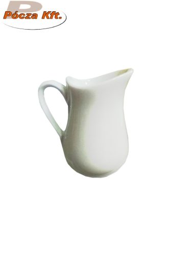 Tejkiöntő porcelán kicsi fehér 12cl