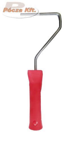 Schuller festőnyél 10cm piros nyelű 27x10