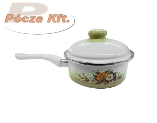 Emailon Lábas+Fedő nyeles 16cm 1,26L