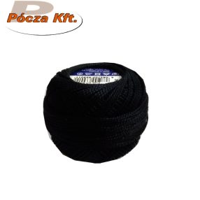Hímzőfonal 10g fekete 07403
