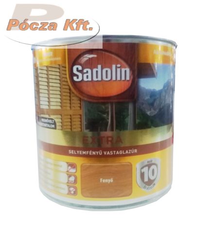 Sadolin Extra 2 vastaglazúr 2,5L fenyő