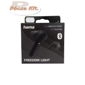   Fülhallgató 00184067 Freedom Light True Wireless Bluetooth fekete Hama