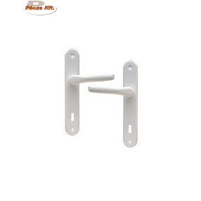 Ajtókilincs+cím garnítúra fehér