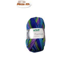 Lisa kötőfonal 50gr melíros 15 zöld-kék color