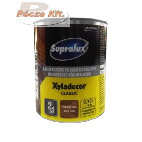 Xyladecor vékonylazúr 0,75L Vöröses Teak