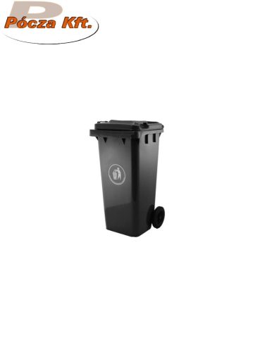 Szemeteskuka kerekes 60L mosott