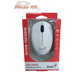   Számítógép egér WI-FI vezeték nélküli GENIUS NX-7009  fehér-szürke
