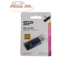 PenDrive 64Gb USB3.2 Silicon Power kék Marvel M02 