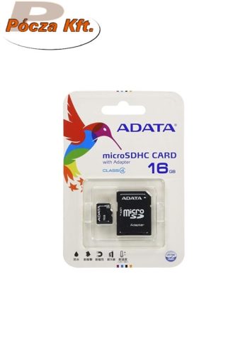 MicroSD kártya ADATA 16GB