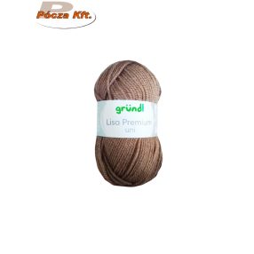 Lisa kötőfonal 50gr csokibarna 22