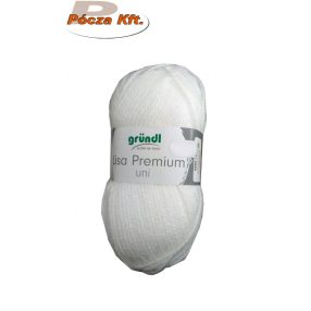 Lisa kötőfonal 50g fehér 1