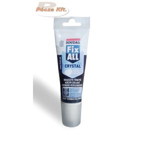 Soudal fix all cristal rag.125ml
