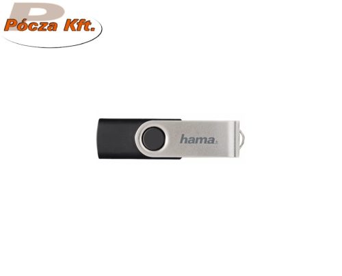 PenDrive 8Gb USB2.0 Hama Rotate fekete-szürke