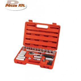 Dugókulcs készlet racsnis 3/8" 39db