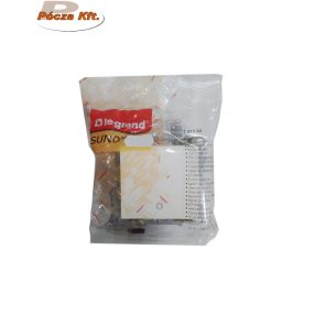 Suno fehér sülly 102 kétsarkú kapcsoló keret nélk