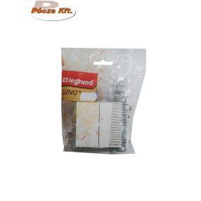   Suno fehér sülly 2x106N kettős váltóérintkezős nyomó keret nélk