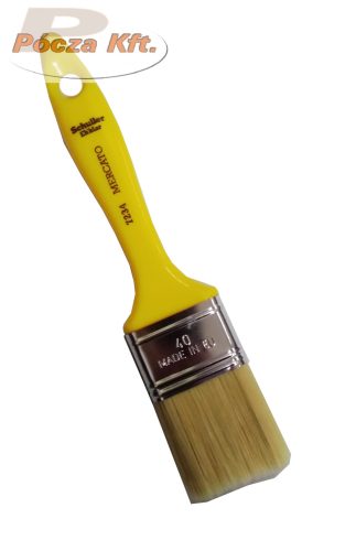 Ecset lapos sárga 40mm 1,5" Schuller