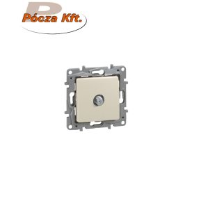 Nilóé antenna csatlakozó alj végzáró fehér 1dB