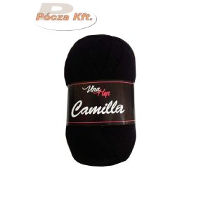 Camilla horgoló fonal fekete 8001 Amigurumi