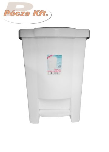 Pedálos szemetes 28L műanyag Plastexpress